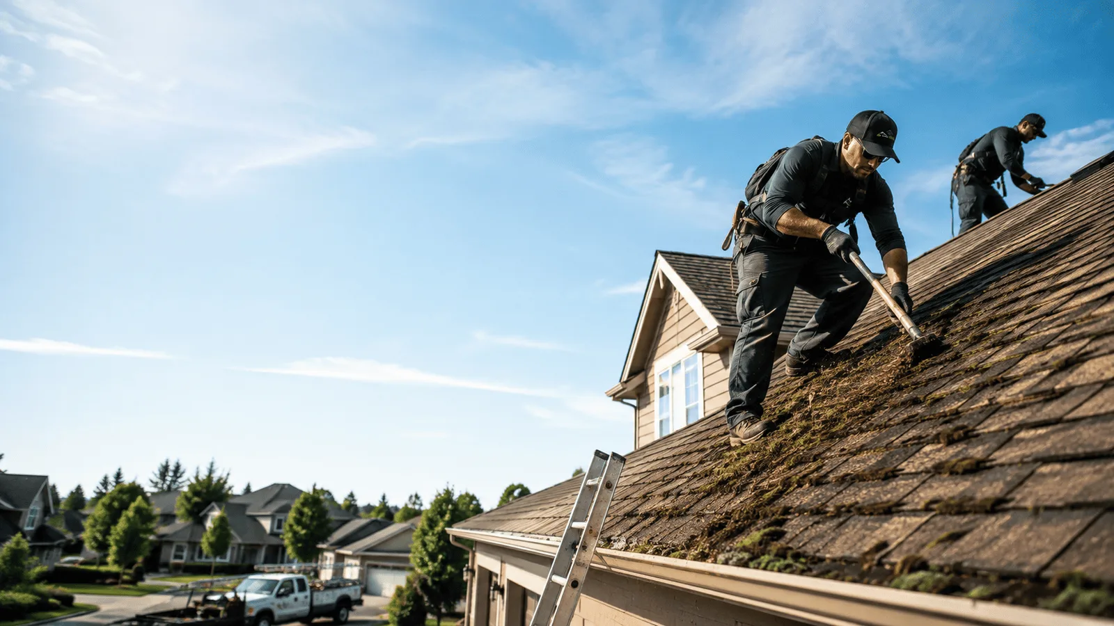 Roof Moss Removal in Mckean, PA near me